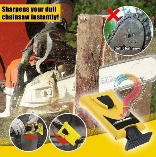 (🔥2024Last Day Promotion  - 49% off)Summer Promotion -Chain Saw Sharpener